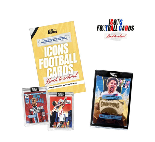 Club Legacyz Icons 5th Edition – Back to School Display