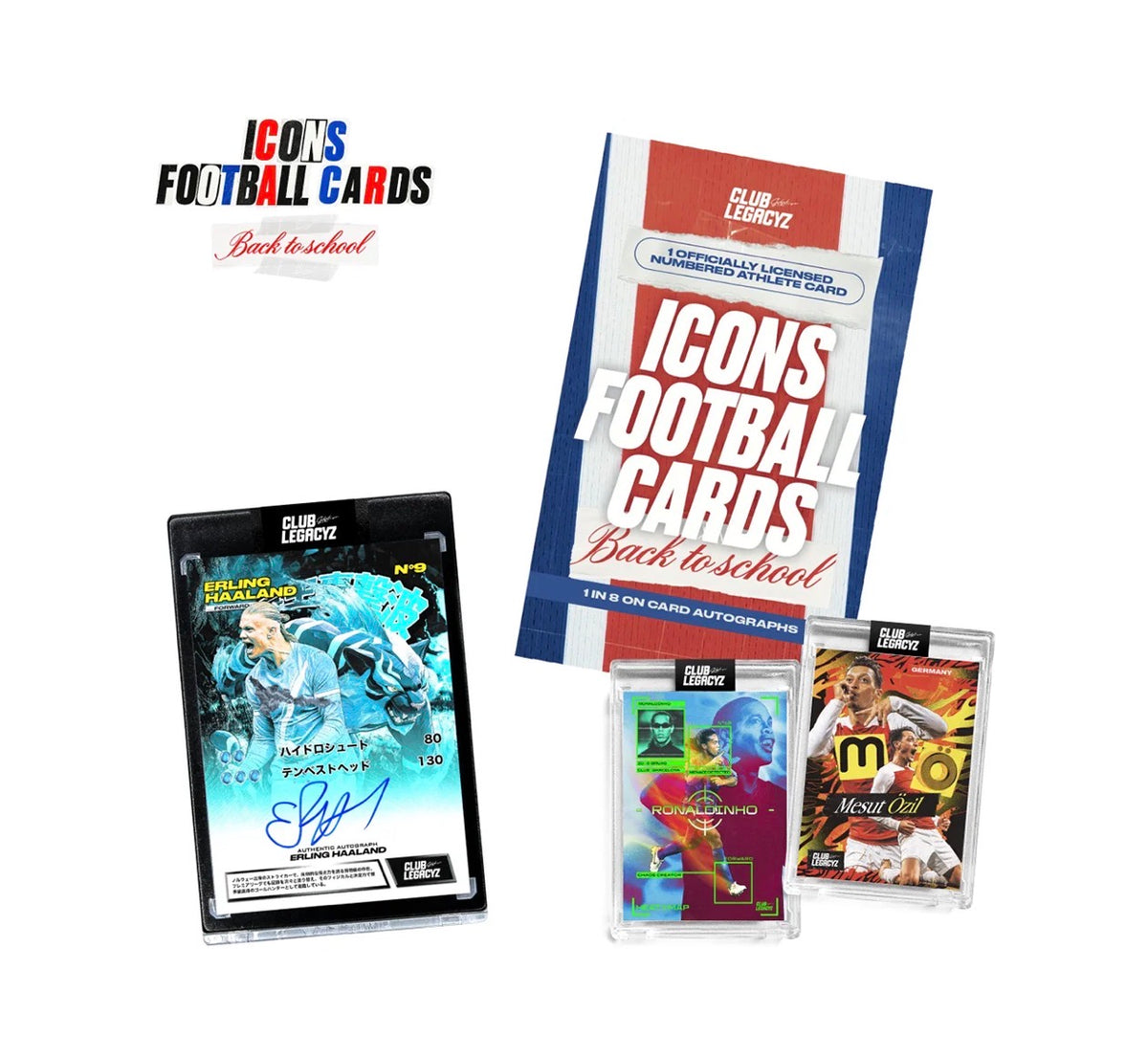 Club Legacyz Icons 5th Edition – Back to School Display