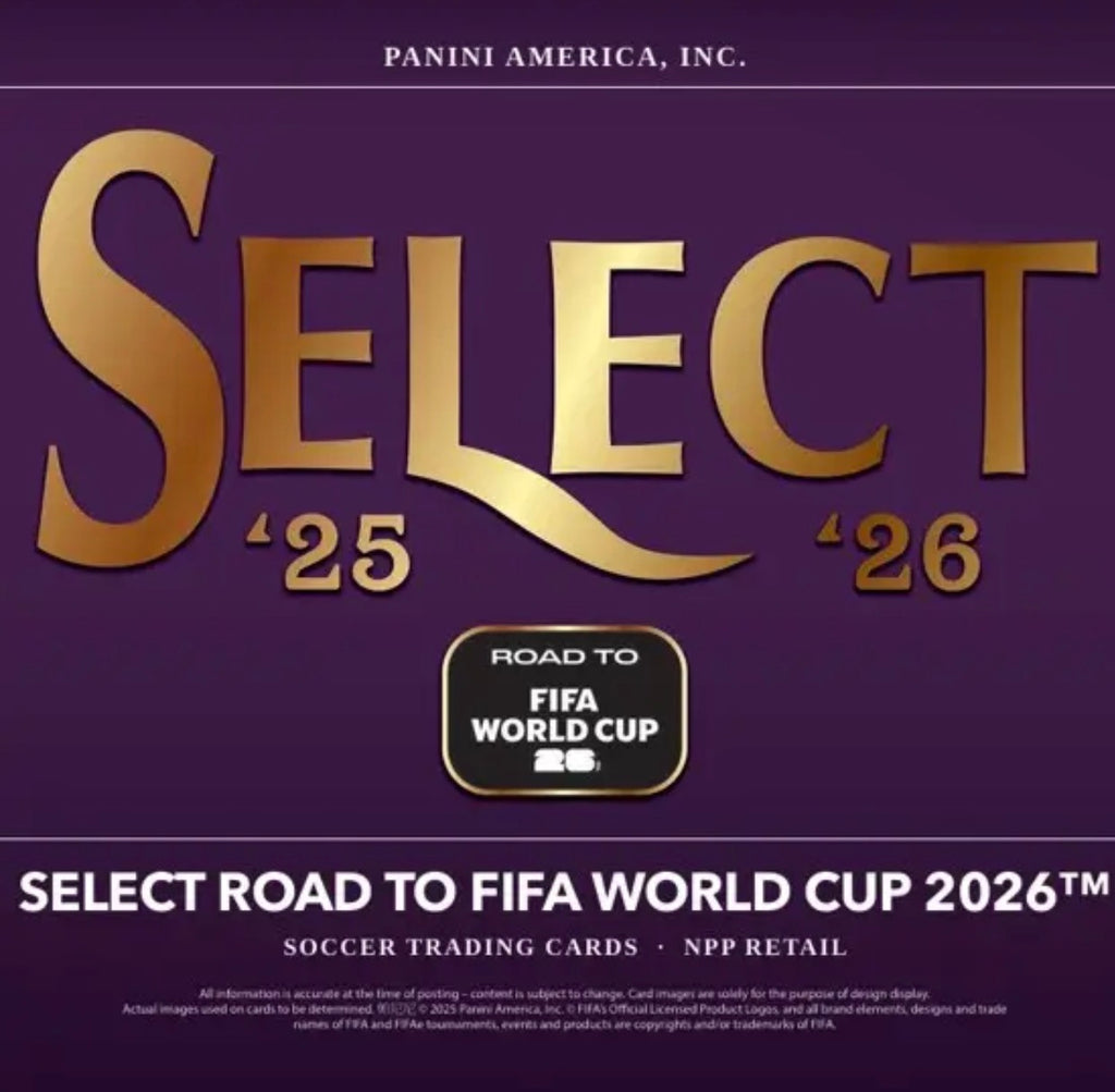 2025/26 Panini Select Road to FIFA World Cup 2026 Mega Box